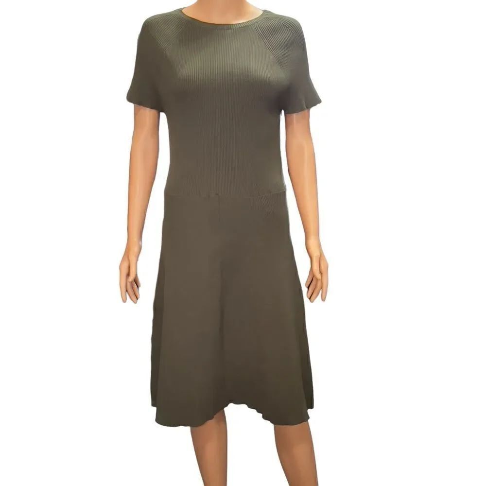 Who What Wear Ribbed Stretchy Dress